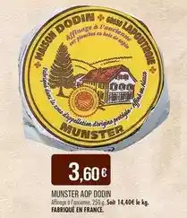 Match Munster aop offre