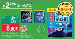 Match Finish - tablettes lave-vaisselle offre