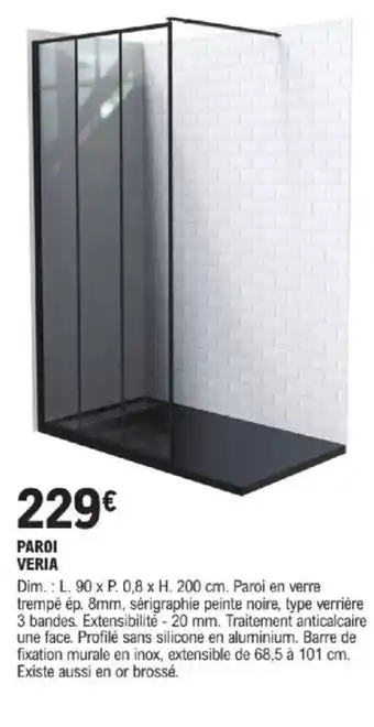 E.Leclerc Brico Paroi veria offre