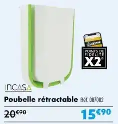 Narbonne accessoires Poubelle rétractable offre