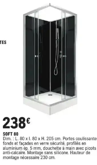 E.Leclerc Brico Soft 80 offre