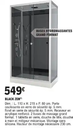 E.Leclerc Brico Black zen offre