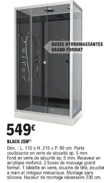 E.Leclerc Brico Black zen offre