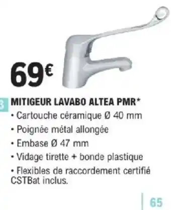 E.Leclerc Brico Mitigeur lavabo altea pmr offre