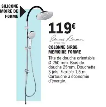 E.Leclerc Brico Colonne s/rob memoire forme offre