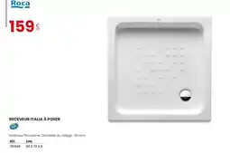 Au Forum du Bâtiment Roca - receveur italia a poser offre