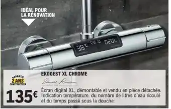 E.Leclerc Brico Ekogest xl chrome offre