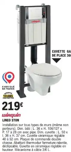 E.Leclerc Brico WINQUIN Lineo ston offre