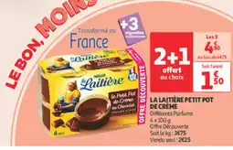 Auchan Supermarché LA LAITIÈRE Petit pot crème offre