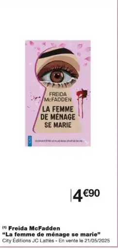 Monop' Freida mcfadden la femme de ménage se marie offre