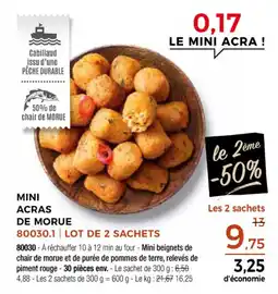 Thiriet Mini acras de morue offre