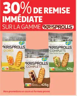 Auchan Supermarché KRISPROLLS Sur la gamme offre