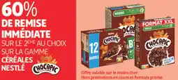 Auchan Supermarché NESTLÉ Sur la gamme céréales chocapic offre