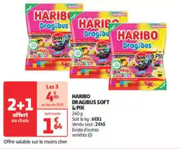 Auchan Supermarché HARIBO Dragibus soft & pik offre