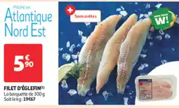 Auchan Supermarché Filet d'églefin offre