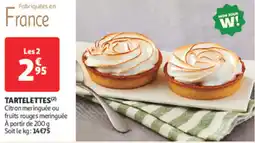 Auchan Supermarché Tartelettes offre