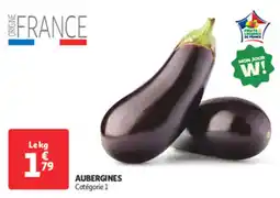 Auchan Supermarché Aubergines offre