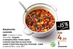 Thiriet Ratatouille cuisinée offre