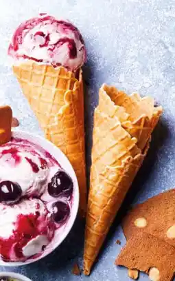 Thiriet 8 cornets à glace croustillants offre