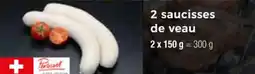 Thiriet 2 saucisses de veau offre