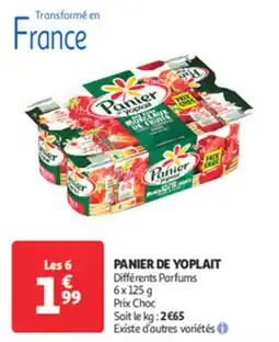 Auchan Supermarché PANIER DE YOPLAIT offre