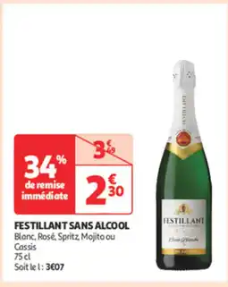 Auchan Supermarché FESTILLANT Sans alcool offre