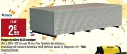 Tridôme Plaque de plâtre ba13 standard offre
