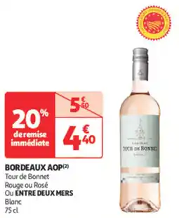 Auchan Supermarché TOUR DE BONNET Bordeaux Aop offre