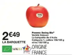Monoprix Pomme Swing Bio offre