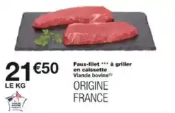 Monoprix Faux-filet à griller en caissette offre