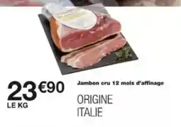 Monoprix Jambon cru 12 mois d'affinage offre