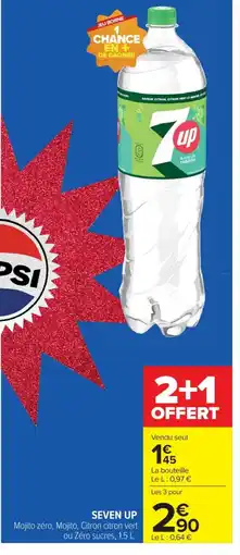 Cora x Carrefour SEVEN UP offre