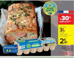 Cora x Carrefour FILIÈRE QUALITÉ CARREFOUR Œufs plein air offre
