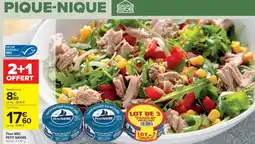 Cora x Carrefour PETIT NAVIRE Thon offre