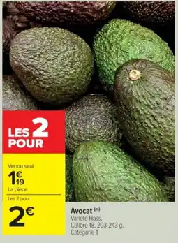 Cora x Carrefour Avocat offre
