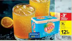Cora x Carrefour OASIS Boisson aux fruits offre
