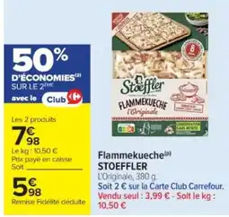Cora x Carrefour STOEFFLER Flammekueche offre