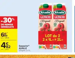 Cora x Carrefour ALVALLE Gazpacho offre