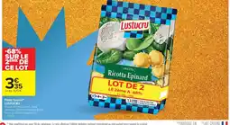 Cora x Carrefour LUSTUCRU Pâtes farcies offre