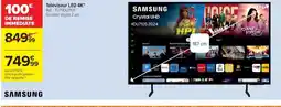 Cora x Carrefour SAMSUNG Téléviseur LED 4k offre