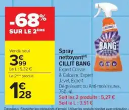 Cora x Carrefour CILLIT BANG Spray nettoyant offre