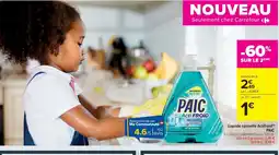 Cora x Carrefour PAIC Liquide vaisselle Actifroid offre