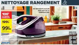 Cora x Carrefour PHILIPS Centrale vapeur offre