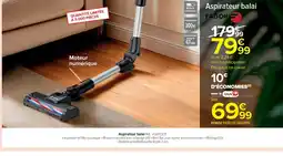 Cora x Carrefour FAGOR Aspirateur balai offre