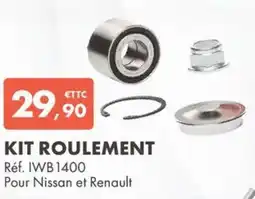 Autodistribution Kit roulement offre