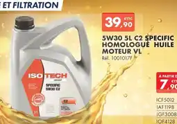 Autodistribution 5w30 5l c2 specific homologué huile moteur vl offre
