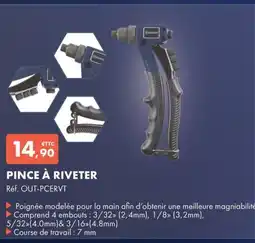 Autodistribution Pince à riveter offre