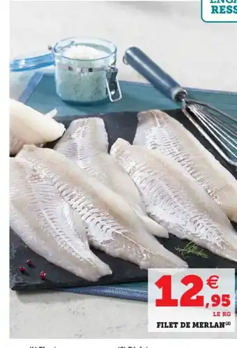 Hyper U Filet de Merlan offre