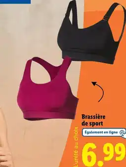 Lidl CRIVIT Brassière de sport offre