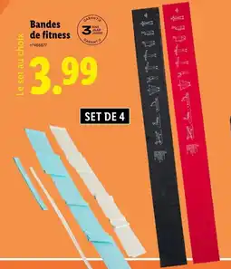 Lidl CRIVIT Bandes de fitness offre